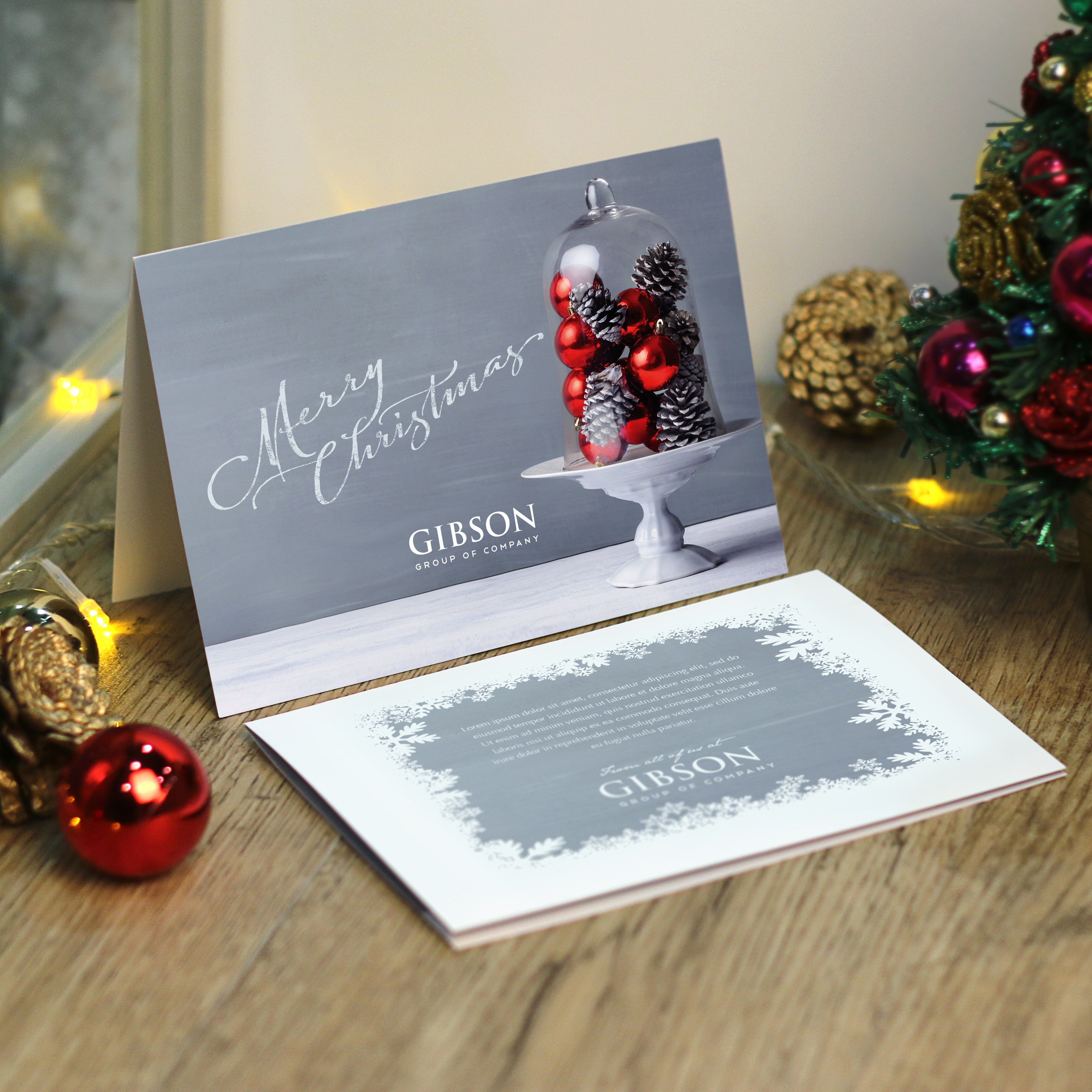 Greeting Cards Layout Design - Full Color on Front and Inside